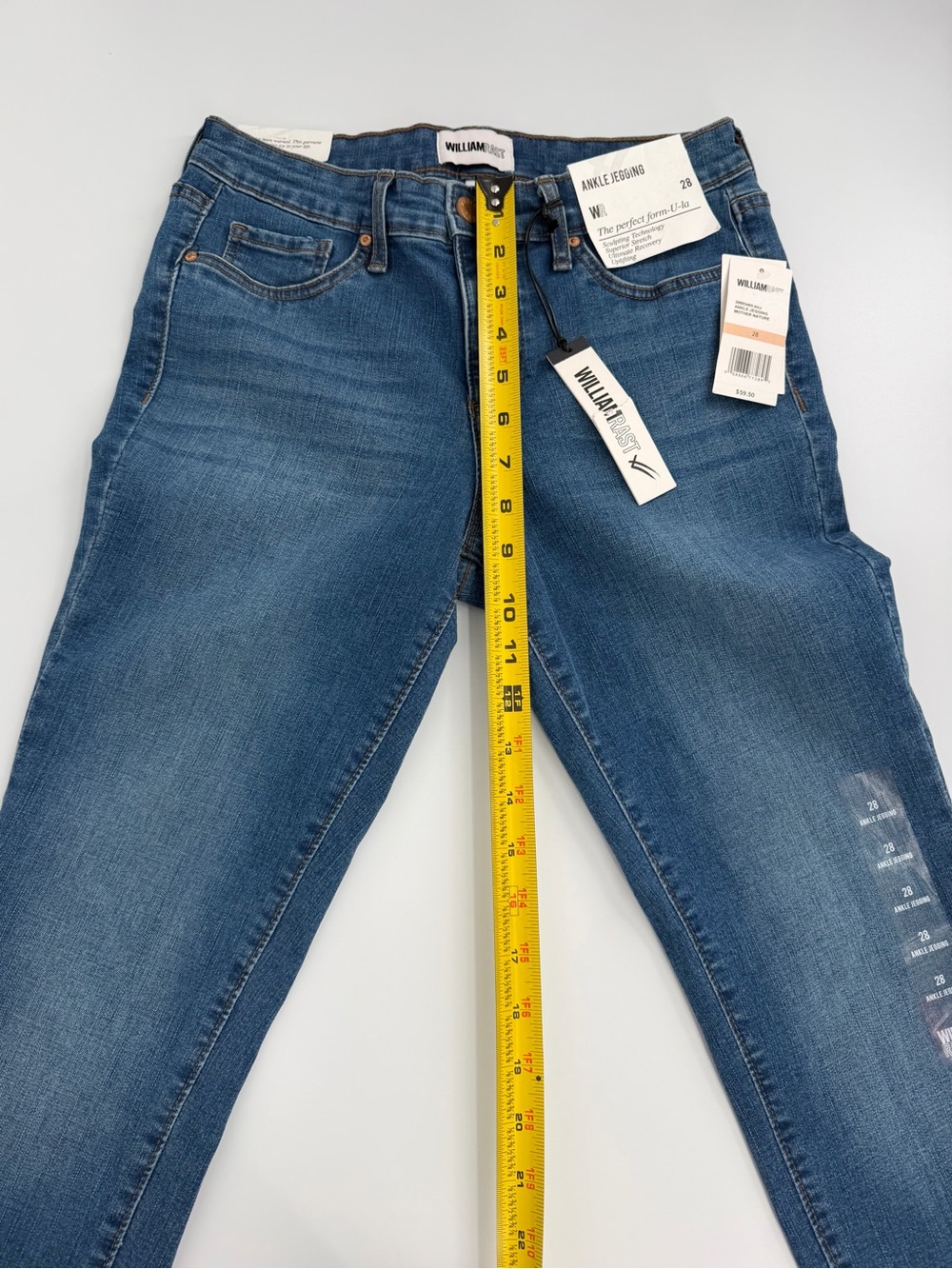 William Rast Womens Ankle Jegging Jeans Size 28 Mother Nature NWT Stretch - Picture 14 of 16